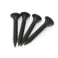 St3*20mm self tapping screws with Phillips flat head Fine Thread Sharp point black phosphating rotary thread Pozi